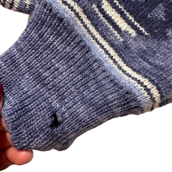 Intermix Lucy Fringed Striped Jacquard Cardigan - Picture 9 of 15